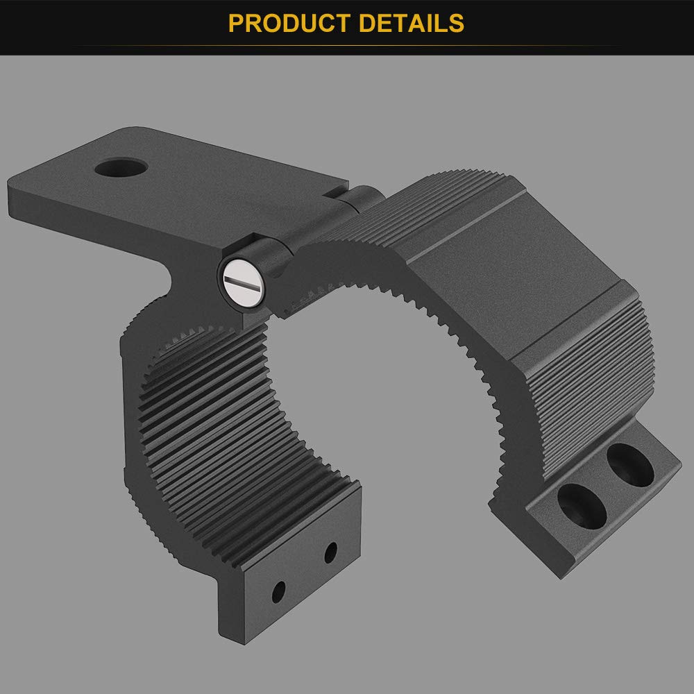 Audak rubber insert detail protecting tube finish and improving grip