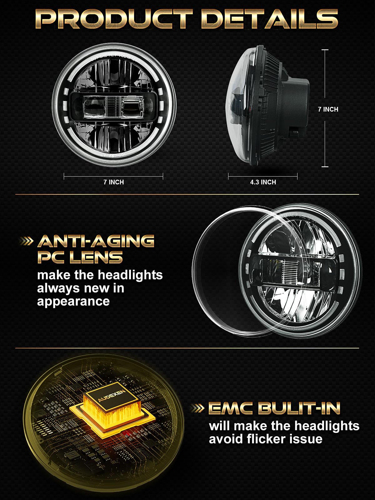 AUDEXEN installed on Jeep Wrangler illustrating real-world upgrade