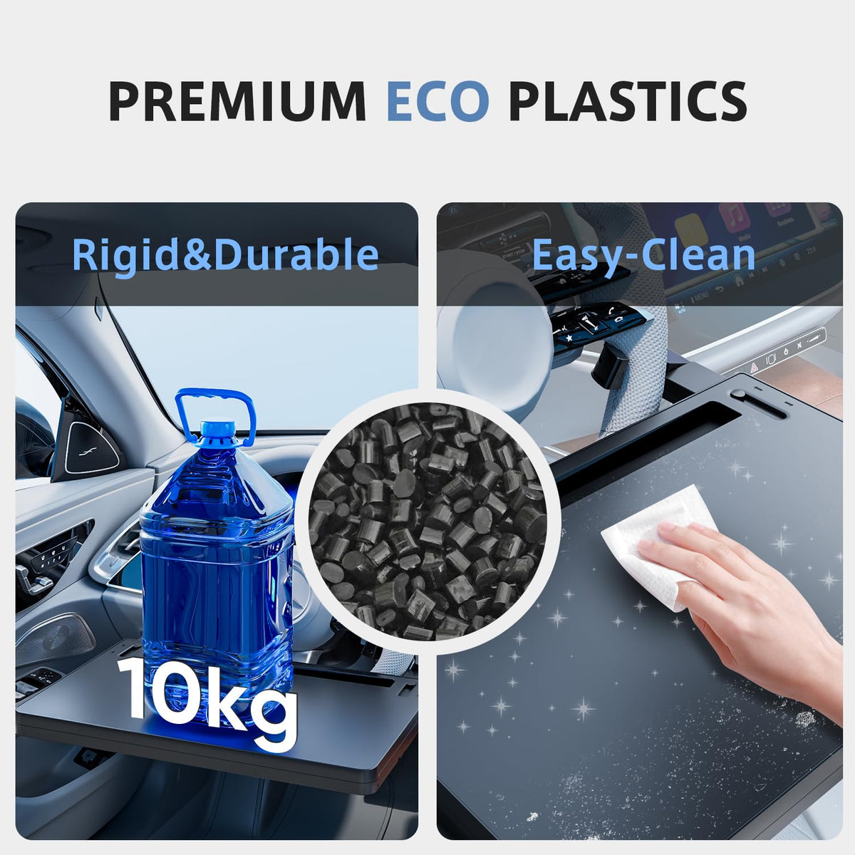 AUEOTUAR storage behind seat demonstrates slim portability and easy stow