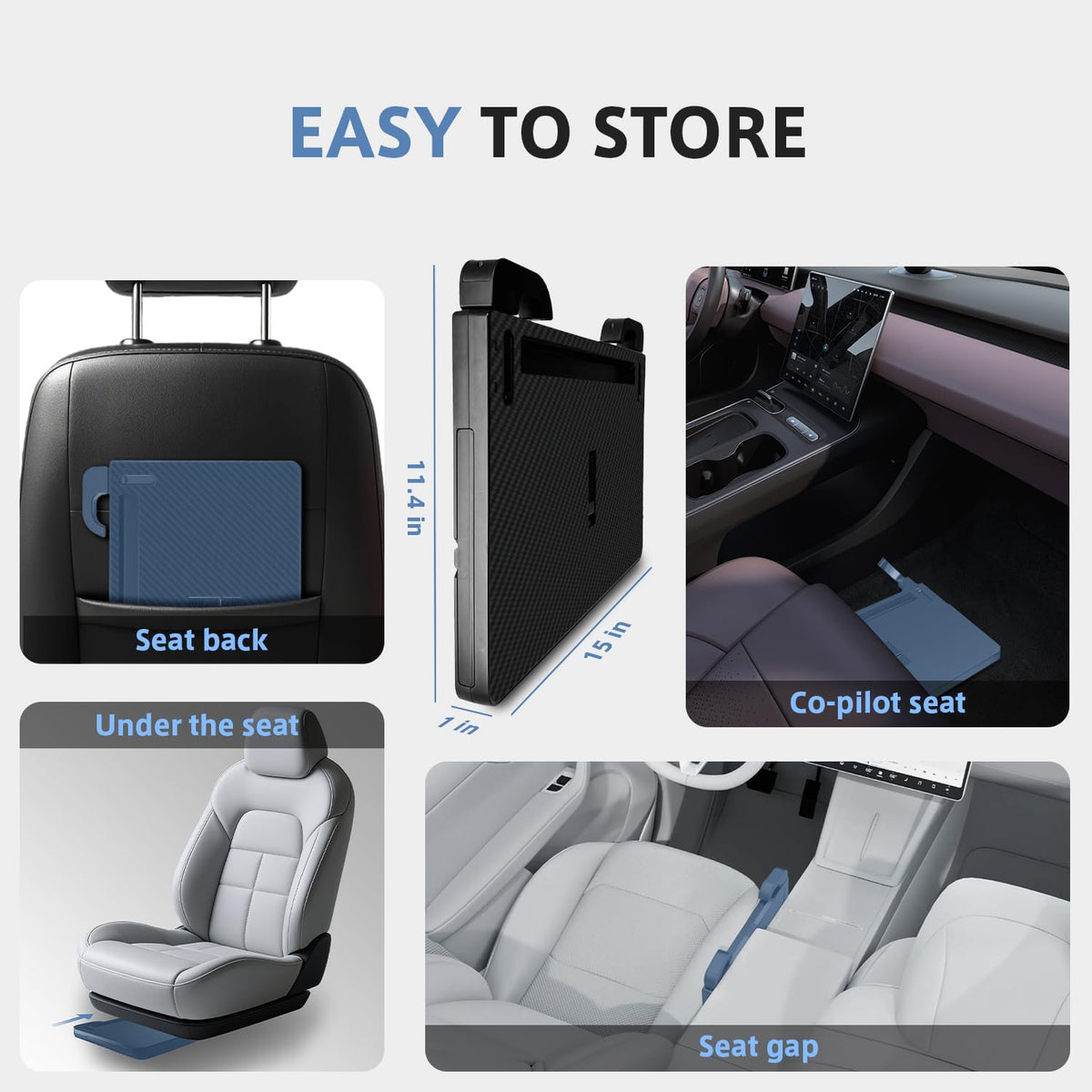 AUEOTUAR anti-slip adhesive pad close-up protecting steering wheel finish