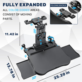 AUEOTUAR triangular support and rotating legs providing steady load-bearing stability