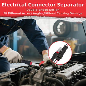 Aufisi relay puller in use removing relay without bending pins