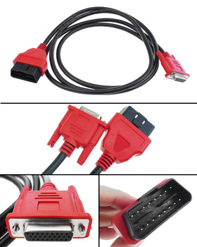 AUGREX cable connected to Solus Ultra scanner, enables stable diagnostics