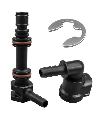 AUGREX front connector view showing easy identification and quick fit