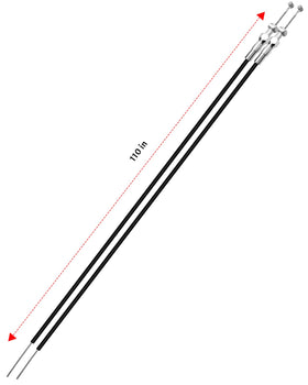 AUGREX installed on a rear brake demonstrating correct fitment and dependable operation