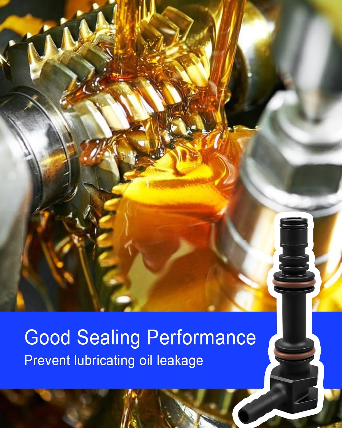 AUGREX rubber O-rings close-up showing reliable seal replacement