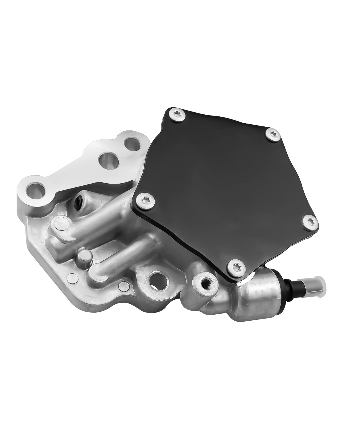 AUGREX pump size and scale next to ruler illustrating accurate CNC dimensions benefit