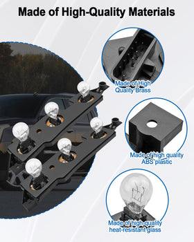AUGREX close-up of conductive contacts offering improved electrical reliability