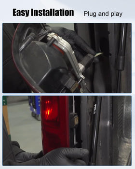 AUGREX board in garage during install for fast DIY tail light repair