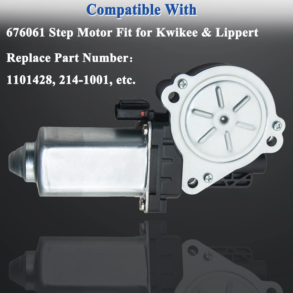AUGSMIAR 676061 installed on RV step demonstrating smooth automatic extension