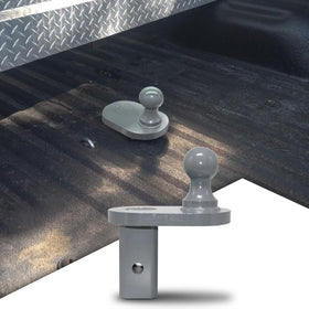 AUGSMIAR front view of gooseneck ball offering durable towing solution
