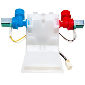 AUGSMIAR inlet valve front view showing ports and mounting for easy identification and correct fit