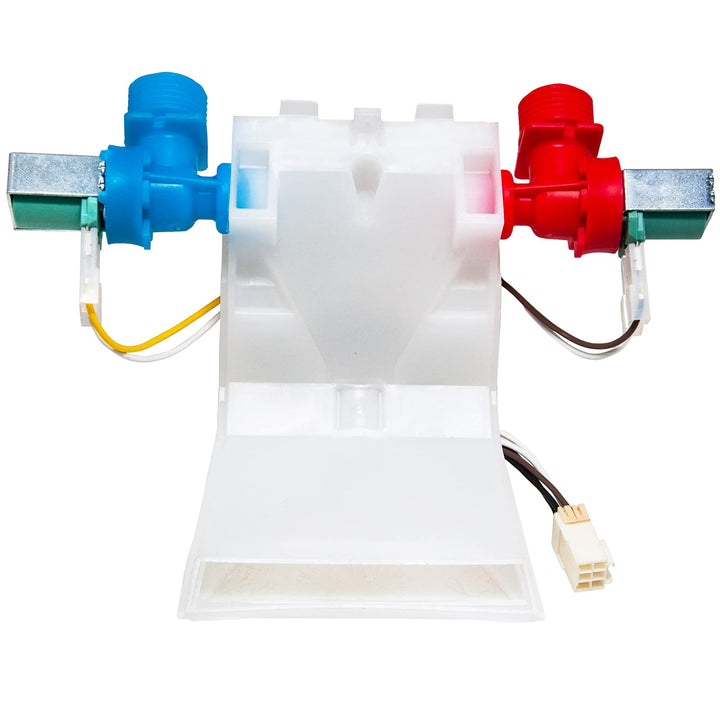 AUGSMIAR inlet valve front view showing ports and mounting for easy identification and correct fit