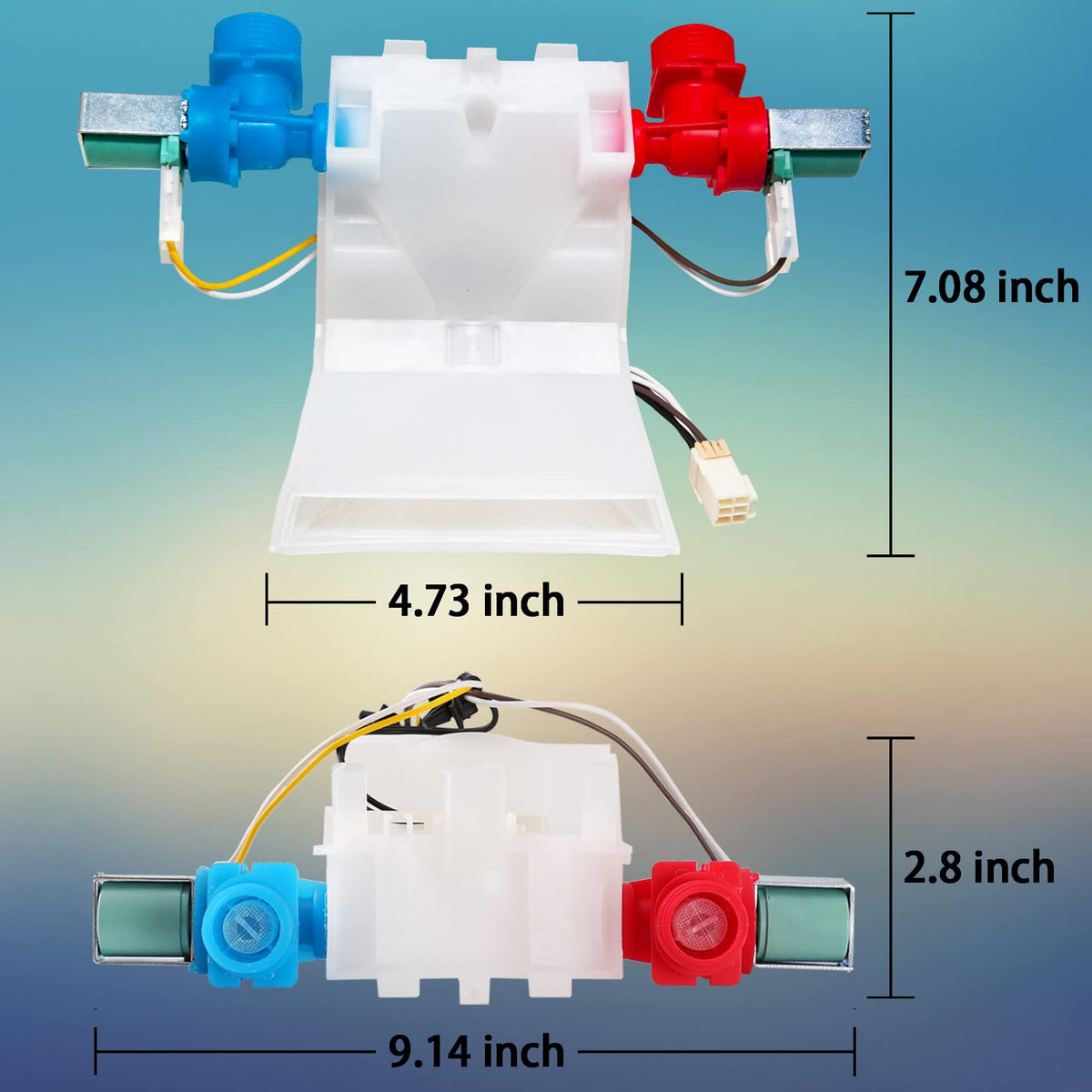 AUGSMIAR solenoid closeup highlighting robust construction for reliable long-term operation