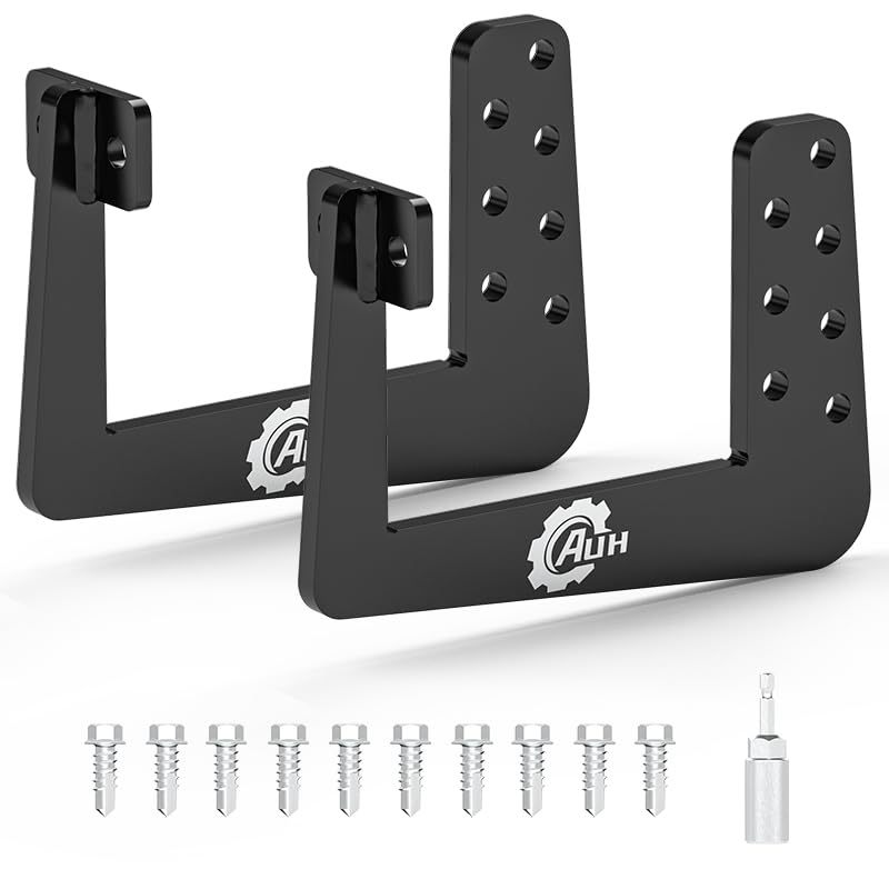 AUH front view bracket showing mounting points and fit benefit