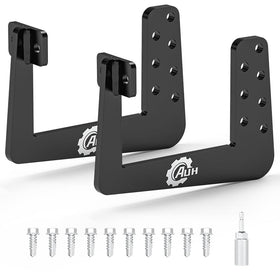 AUH front view bracket showing mounting points and fit benefit