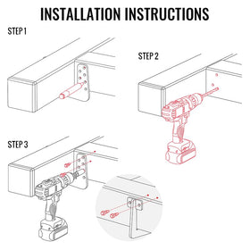 AUH packaging with hardware enabling quick installation benefit