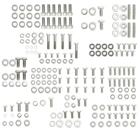 AUIKTARER front packaging showing organized stainless bolt kit and labeling for quick selection