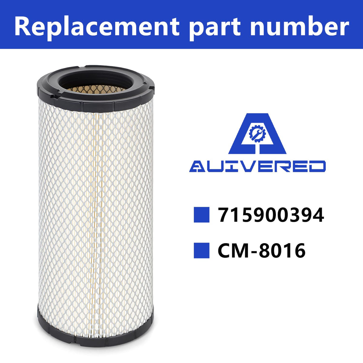 AUIVERED close-up of filter media highlighting high-strength particle capture