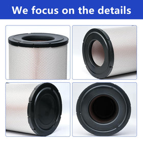AUIVERED close-up of pleats demonstrating increased surface area and filtration efficiency