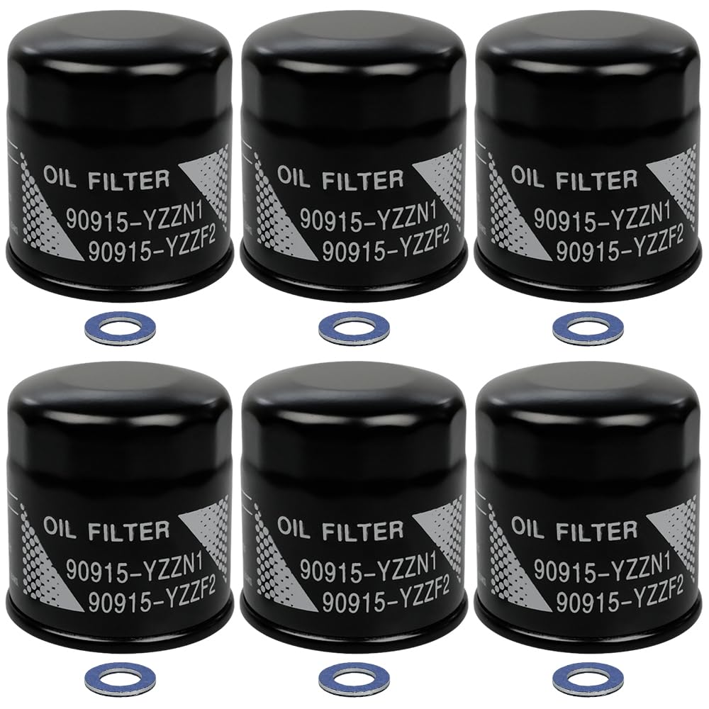 AULDAY front view of six-pack filters showing packaging and count for value