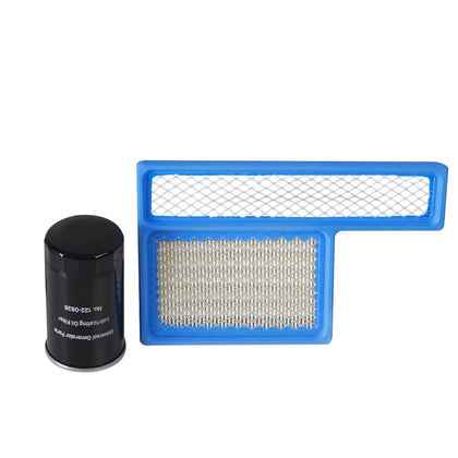 AULDAY front view of tune up kit box showing both oil and air filters for quick identification