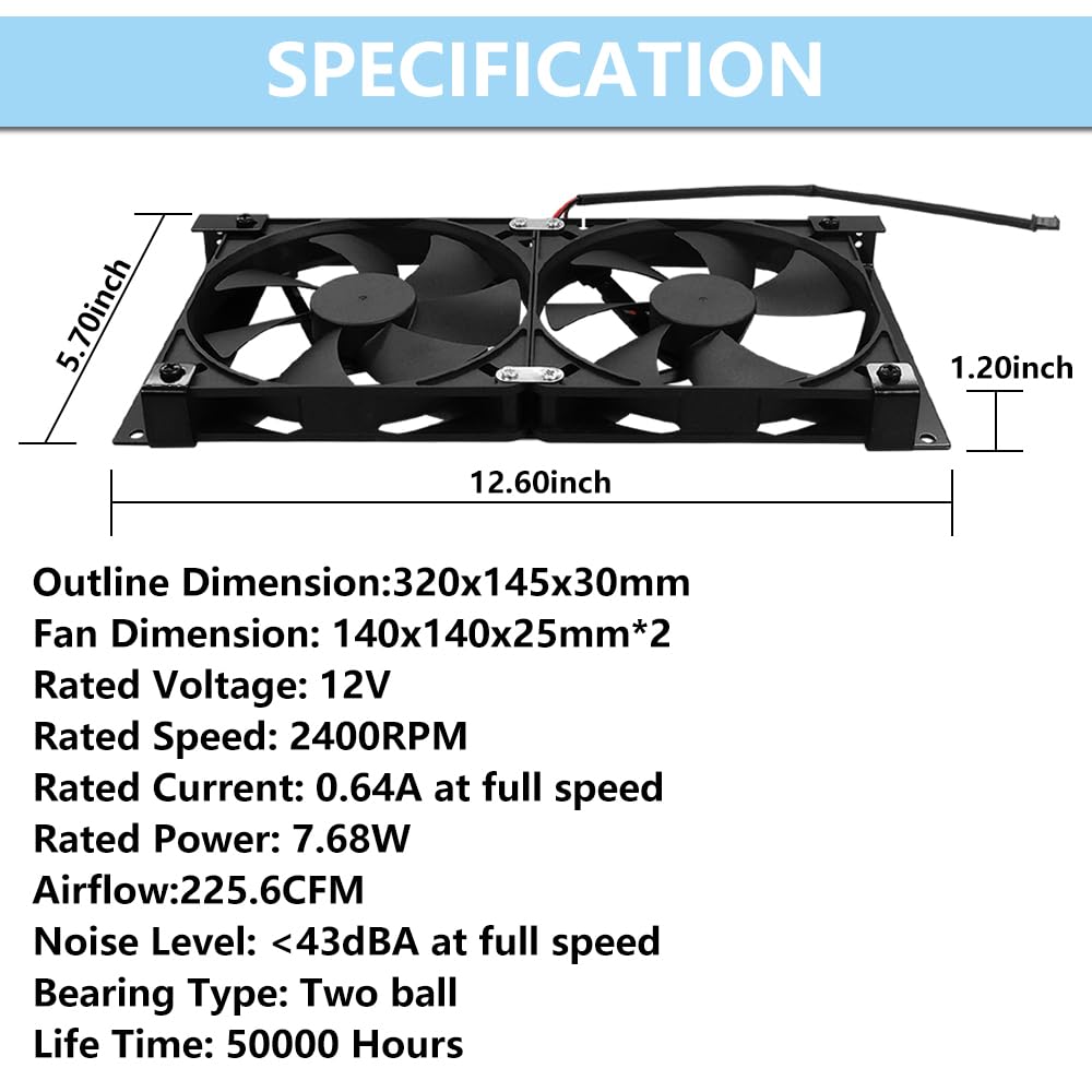 AULDAY remote control beside fan showing easy speed and mode adjustments benefit