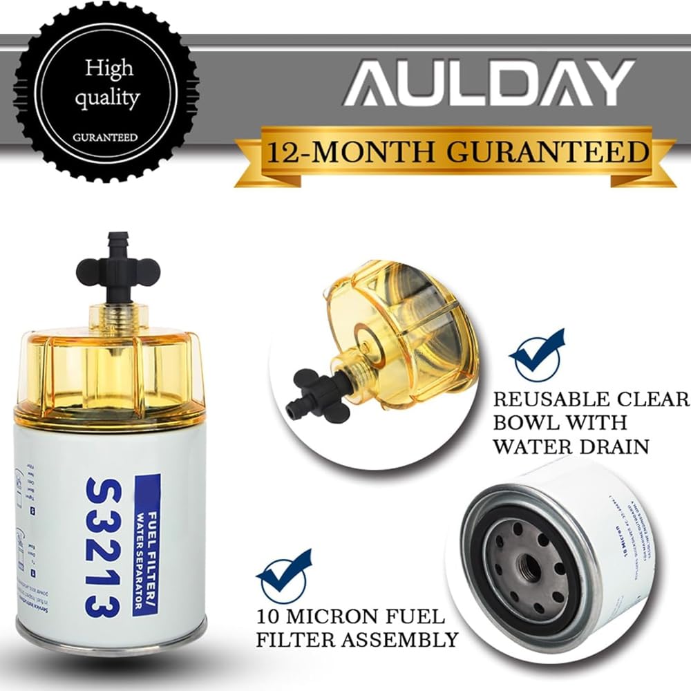 AULDAY packaging and label showing replacement OEM numbers and assured compatibility benefit