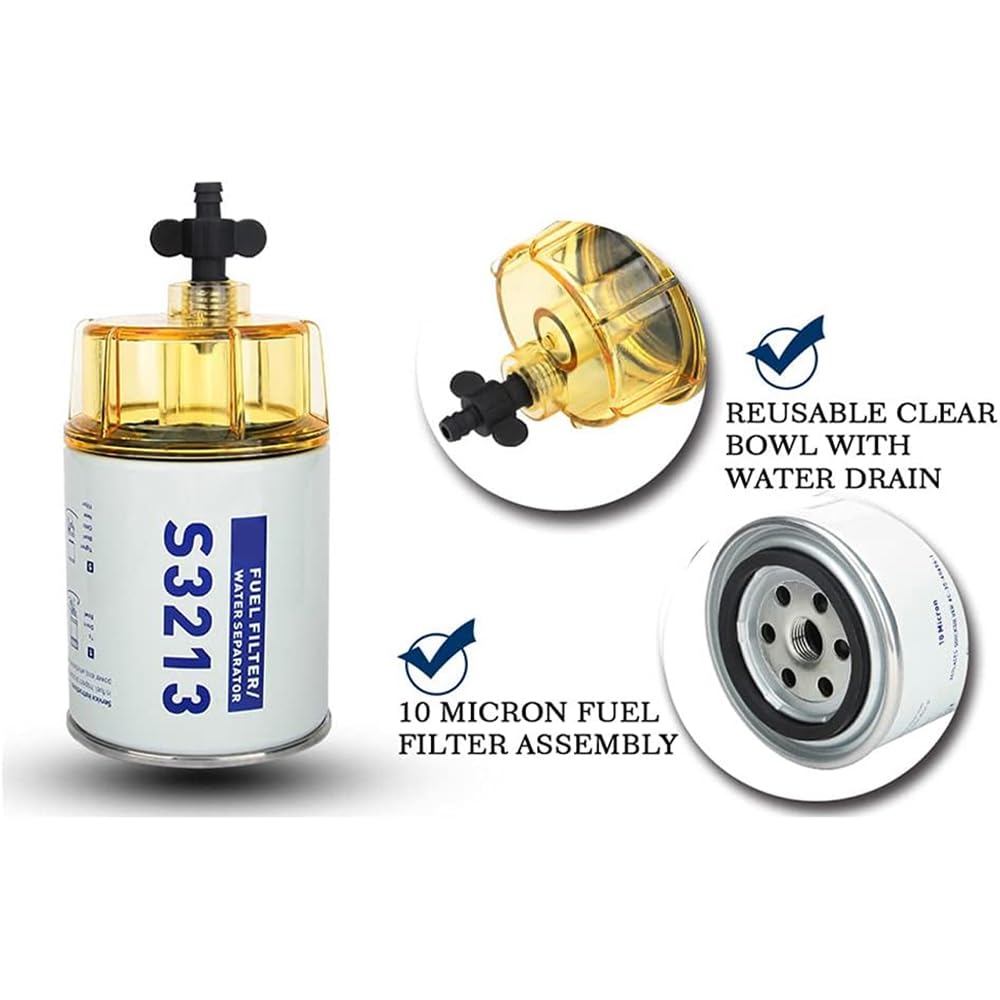 AULDAY filter size and scale beside a hand for accurate fitment and compact design benefit