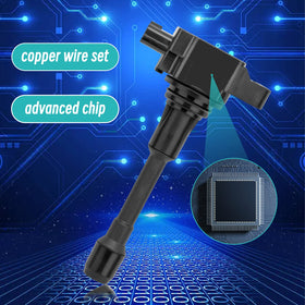 AULINK 9029 spark plug detail with plated electrode for corrosion resistance