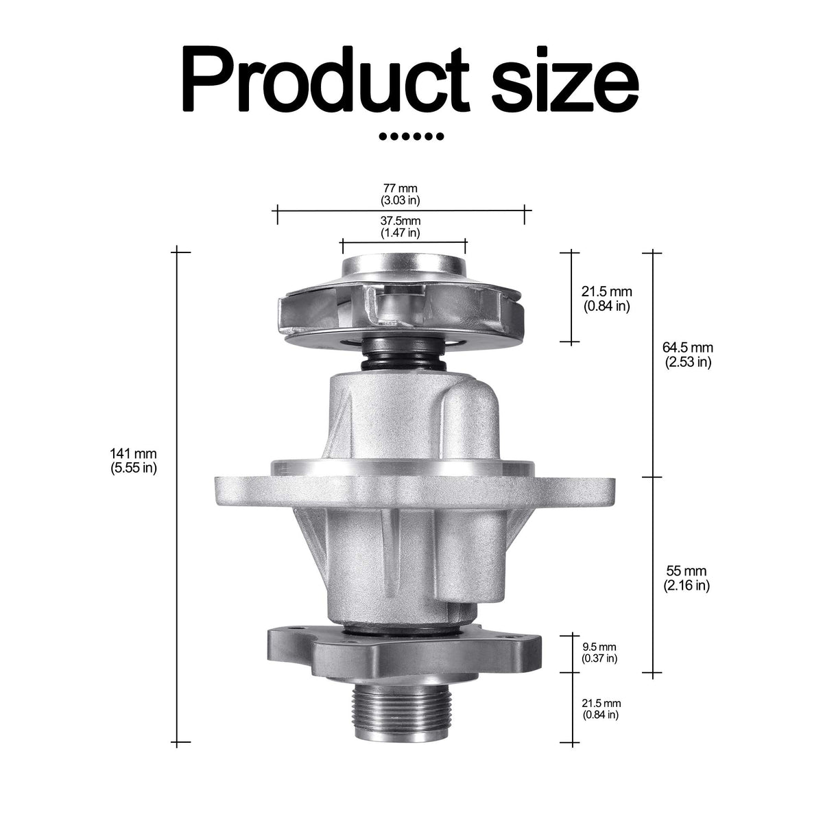 AULINK close-up of top-grade bearing demonstrating durable rotation