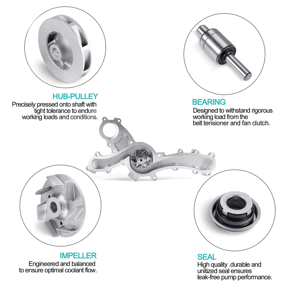 AULINK AW6047 installed on engine demonstrating direct-fit replacement and restored flow