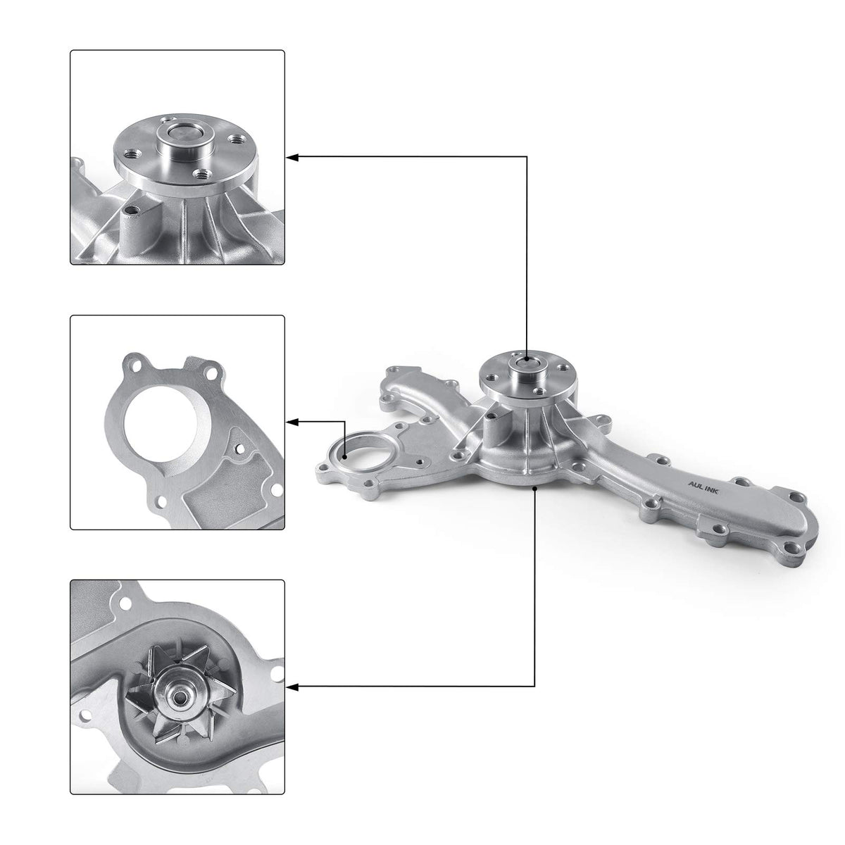 AULINK AW6047 seal and bearing detail showing unitized seal for leak prevention