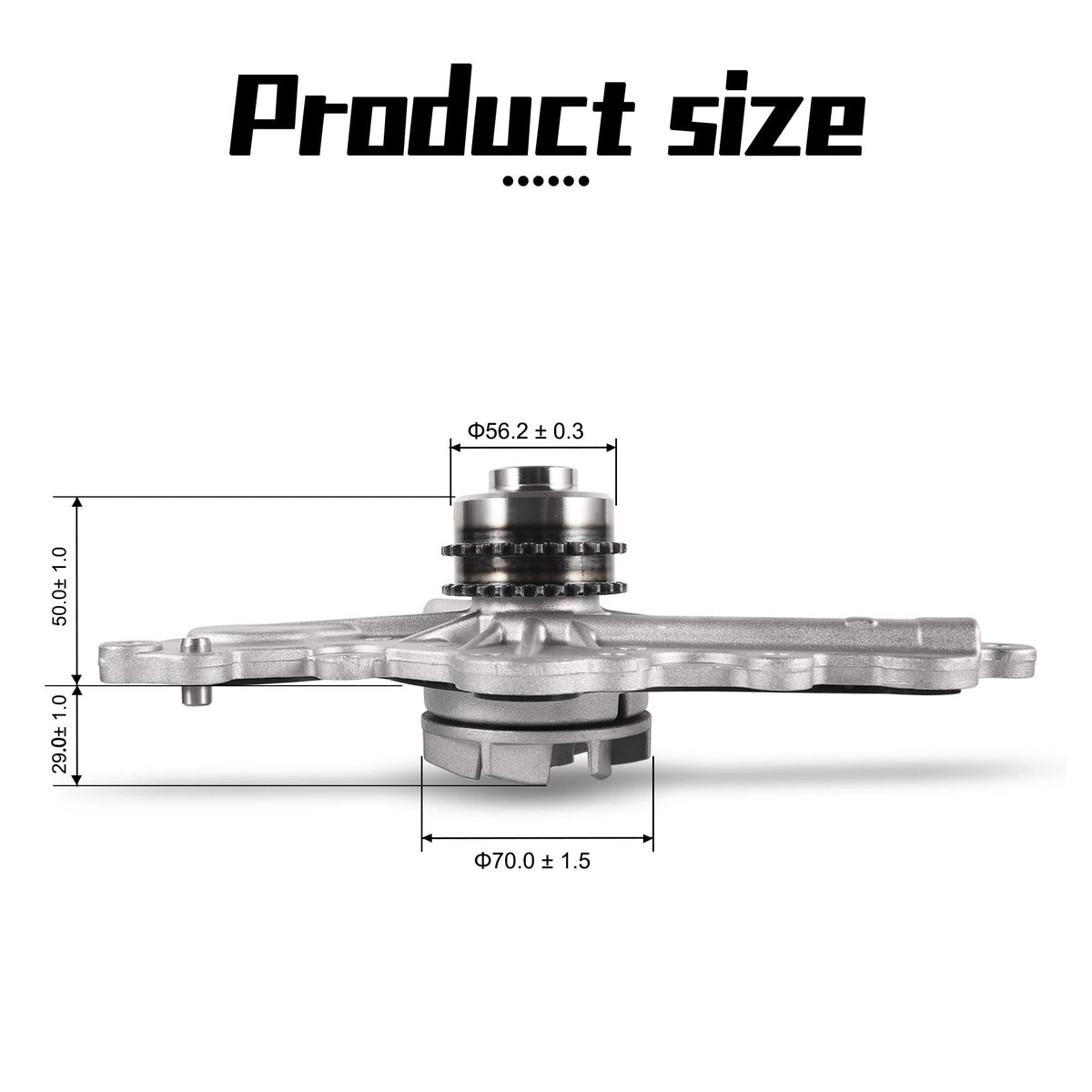 AULINK AW6348 bearing and unitized seal detail, reduces leakage risk and friction