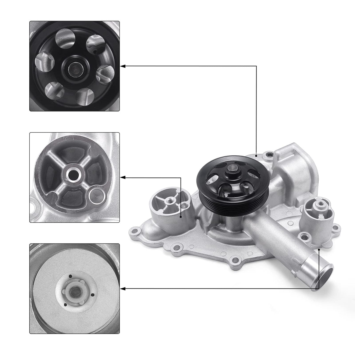 AULINK AW6653 installed in engine bay demonstrating direct-fit replacement advantage