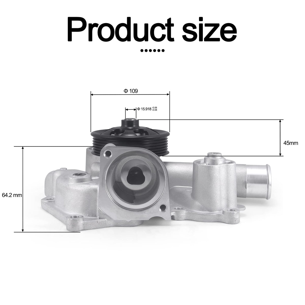 AULINK AW6653 side profile of housing showing corrosion-resistant finish benefit