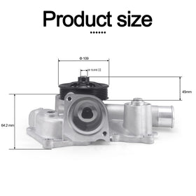 AULINK AW6653 side profile of housing showing corrosion-resistant finish benefit