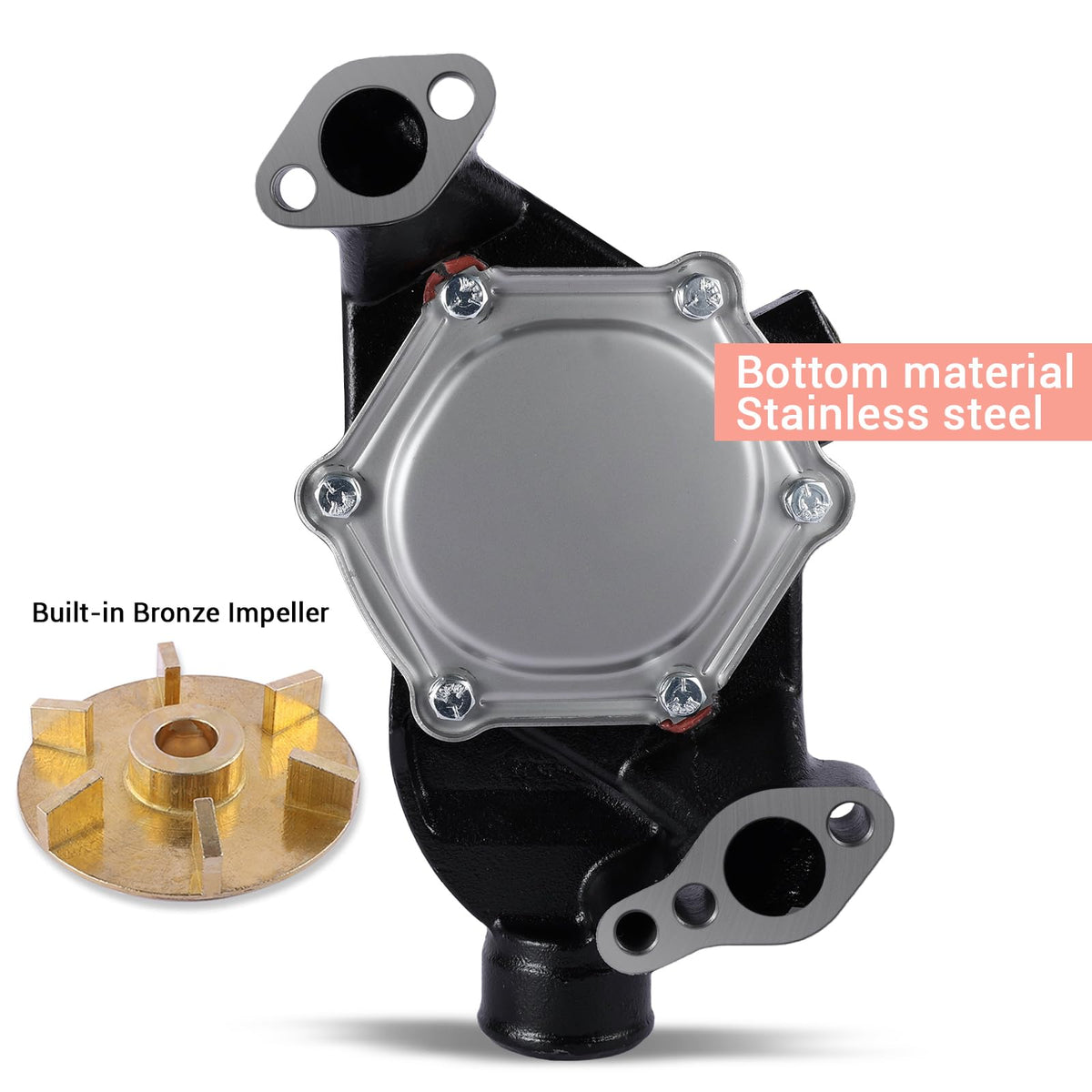AULINK detailed view of C&U bearing showing precision construction and smooth rotation