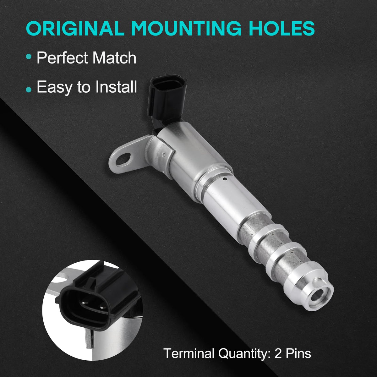 AULINK close-up of premium O-ring on solenoid highlighting leak prevention and durable seal