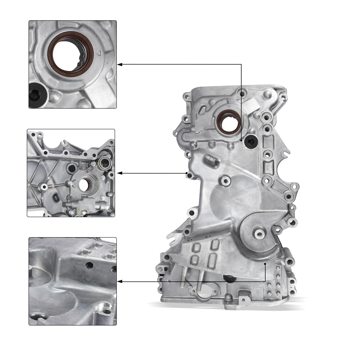 AULINK close-up oil pump gear detail illustrating durable construction and reliability