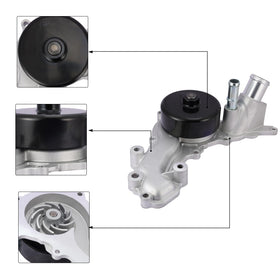 AULINK close-up of impeller detail highlighting corrosion-resistant finish