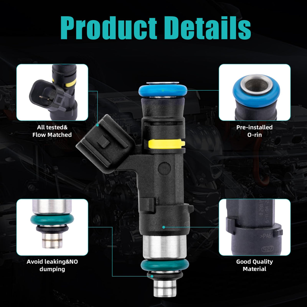 AULINK harness installed on Polaris demonstrating reliable injector connection