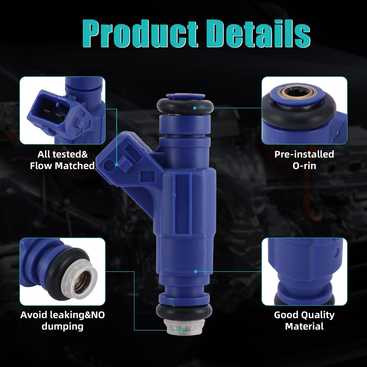 AULINK harness installed on Polaris engine demonstrating direct-fit replacement benefit