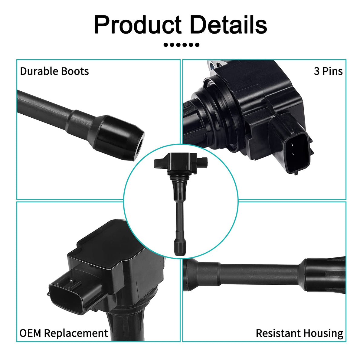 AULINK close-up of coil housing texture showing rugged finish benefit: heat resistance