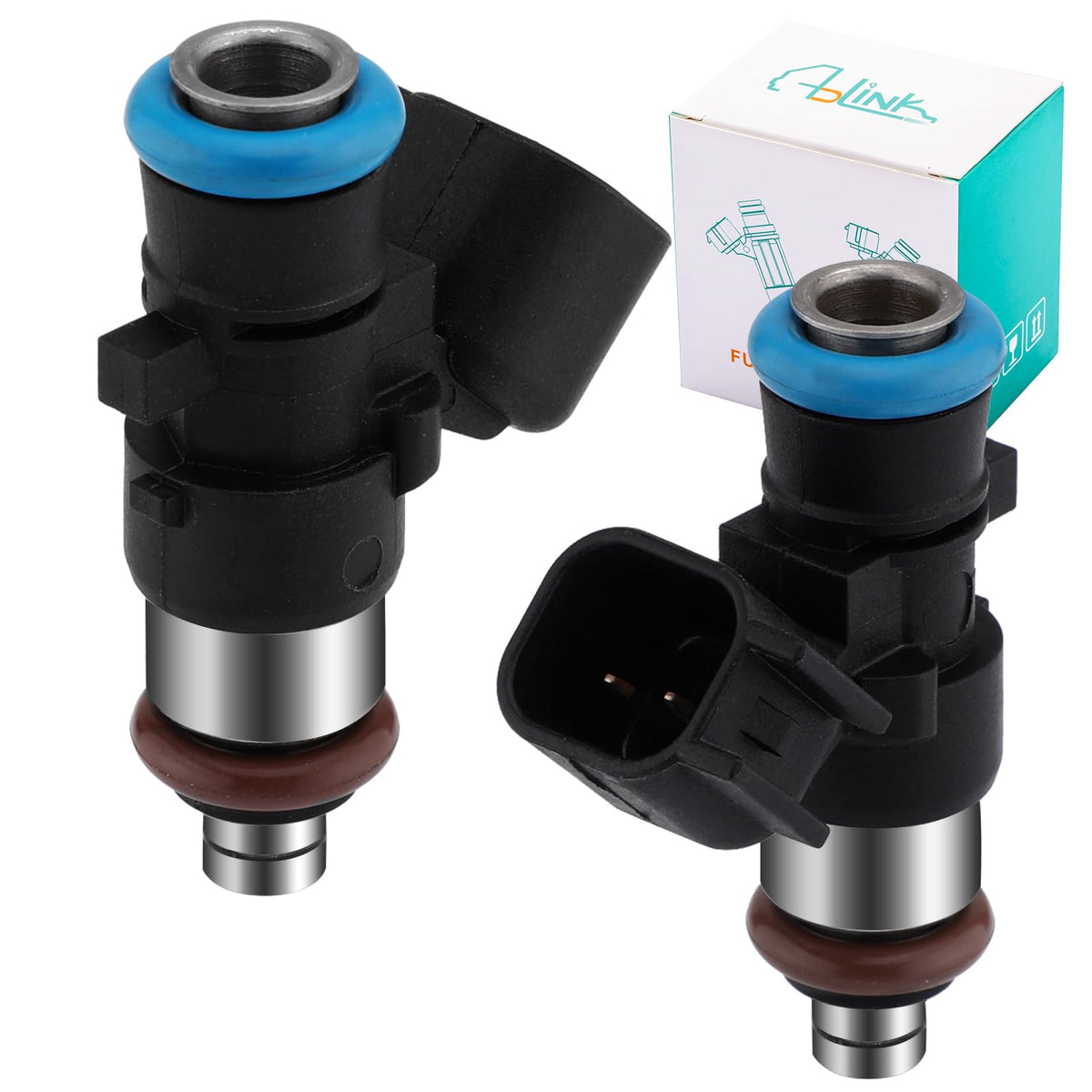 AULINK fuel injector front view showing clean nozzle and fitment benefit