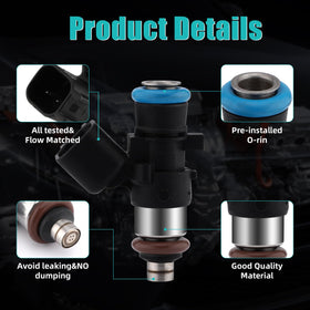 AULINK injectors installed in engine showing restored throttle response