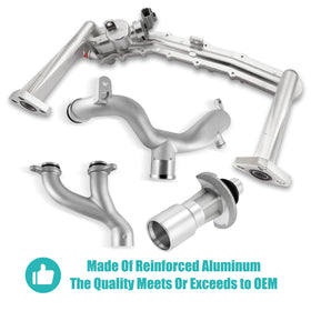 AULINK complete kit layout with all pipes and hoses for easy part verification