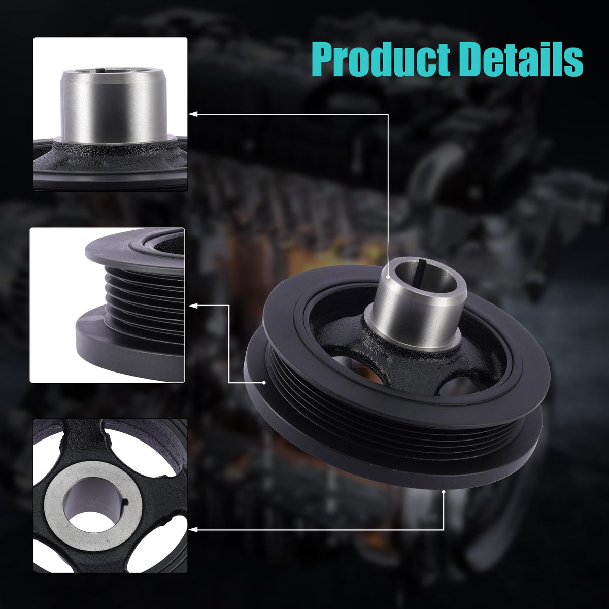 AULINK stamped label with OEM numbers ensuring correct part identification