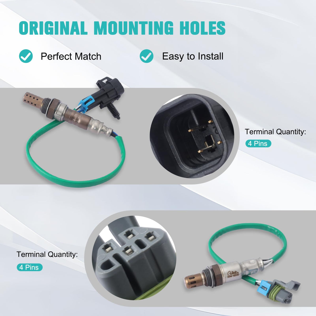AULINK probe tip detail showing water-protected inlet for reliable sensing