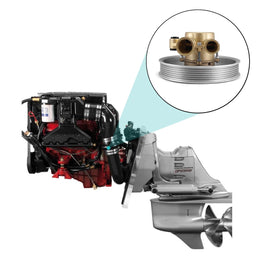 AULINK packaged pump with gaskets showing ready-to-install convenience